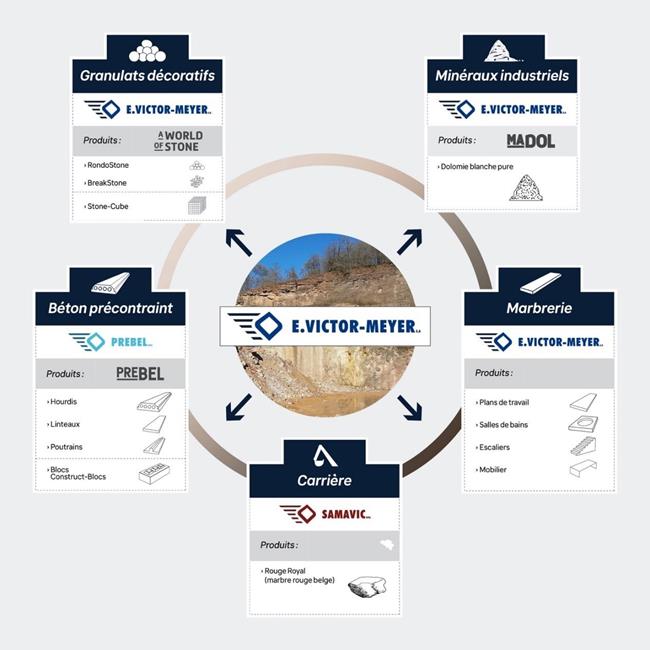 The EVM Group: six business segments